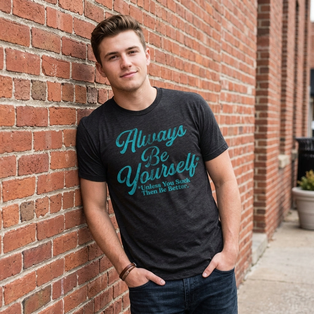 Always Be Yourself Unless You Suck Then Be Better Men's T product image 2