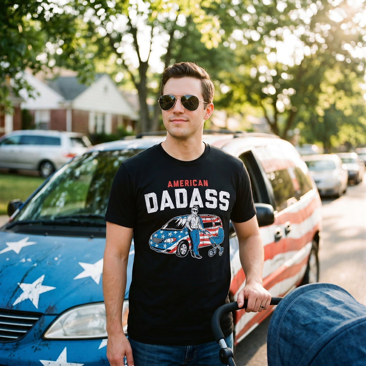 American Dadass Men's T Shirt product image 2