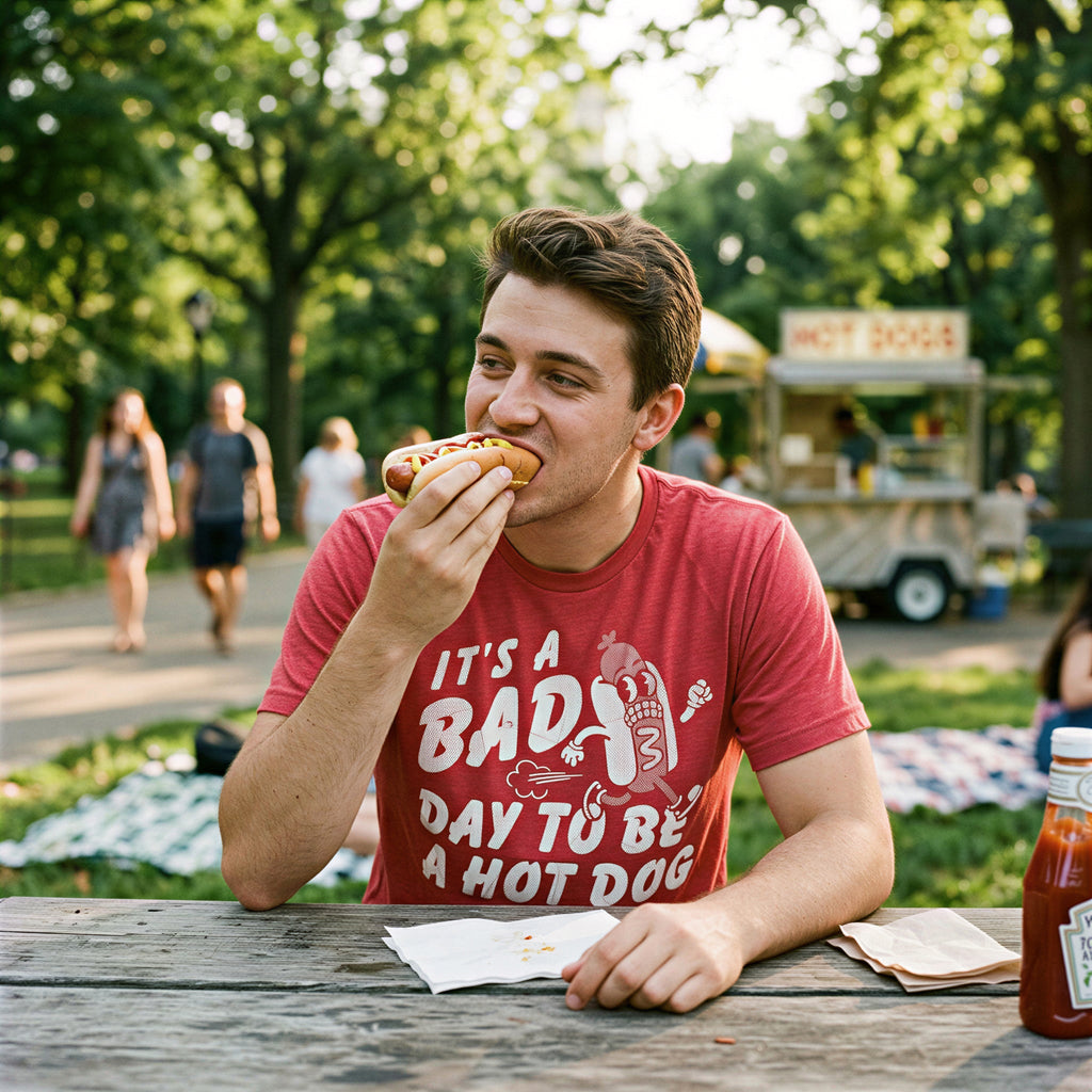 Its A Bad Day To Be A Hotdog Men's T Shirt product image 2
