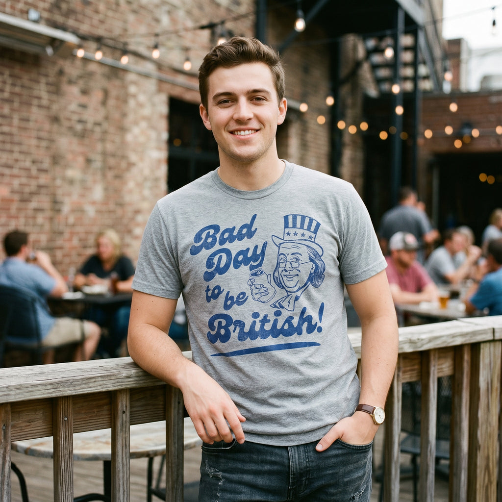 Bad Day To Be British Men's T Shirt product image 2