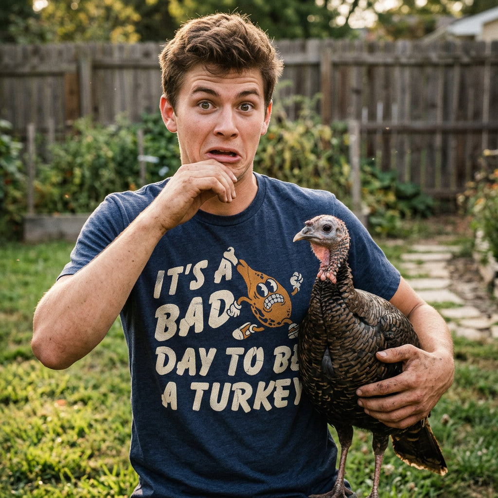 Its A Bad Day To Be A Turkey Men's T Shirt product image 2
