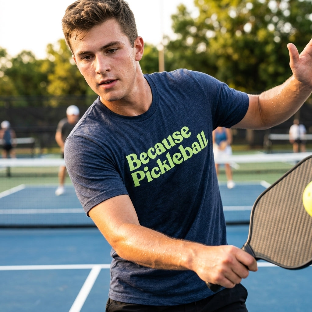 Because Pickleball Men's T Shirt product image 2