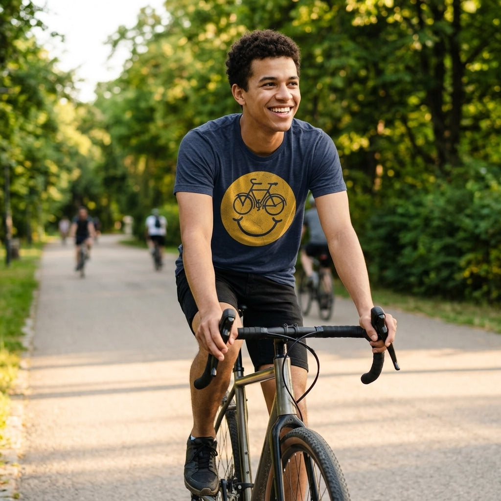 Bike Smile Men's T Shirt product image 2