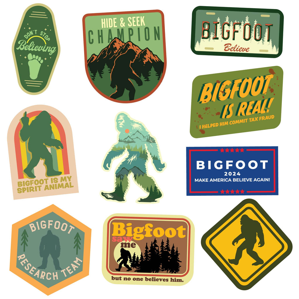 Bigfoot Stickers