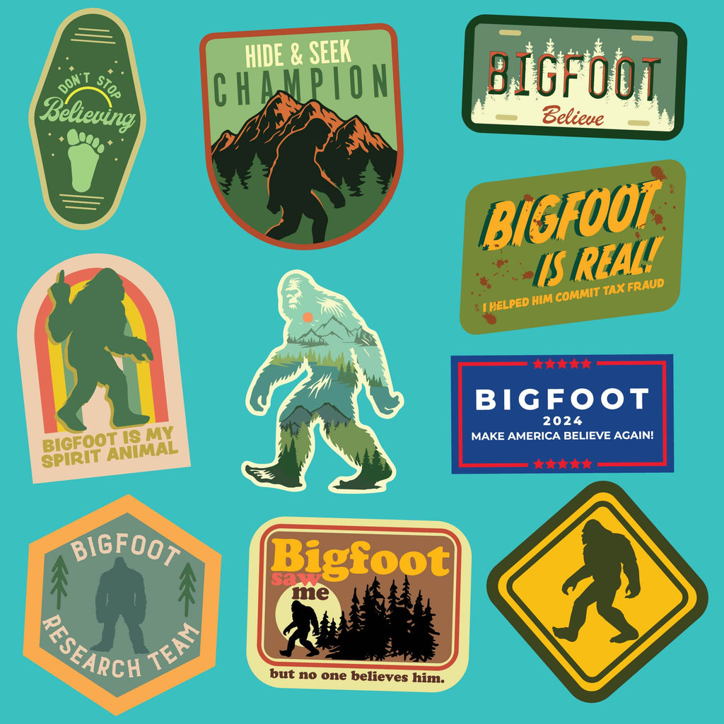 Bigfoot Stickers