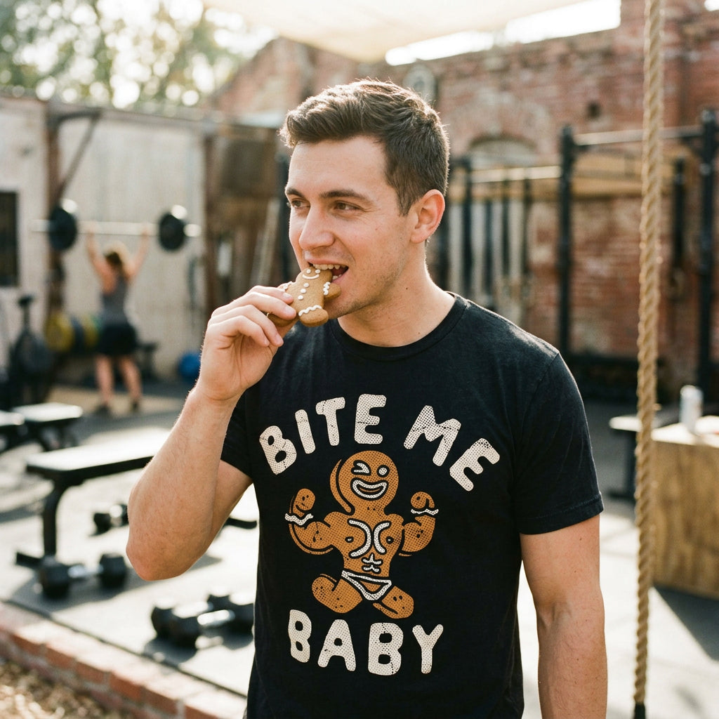 Bite Me Baby Men's T Shirt product image 2