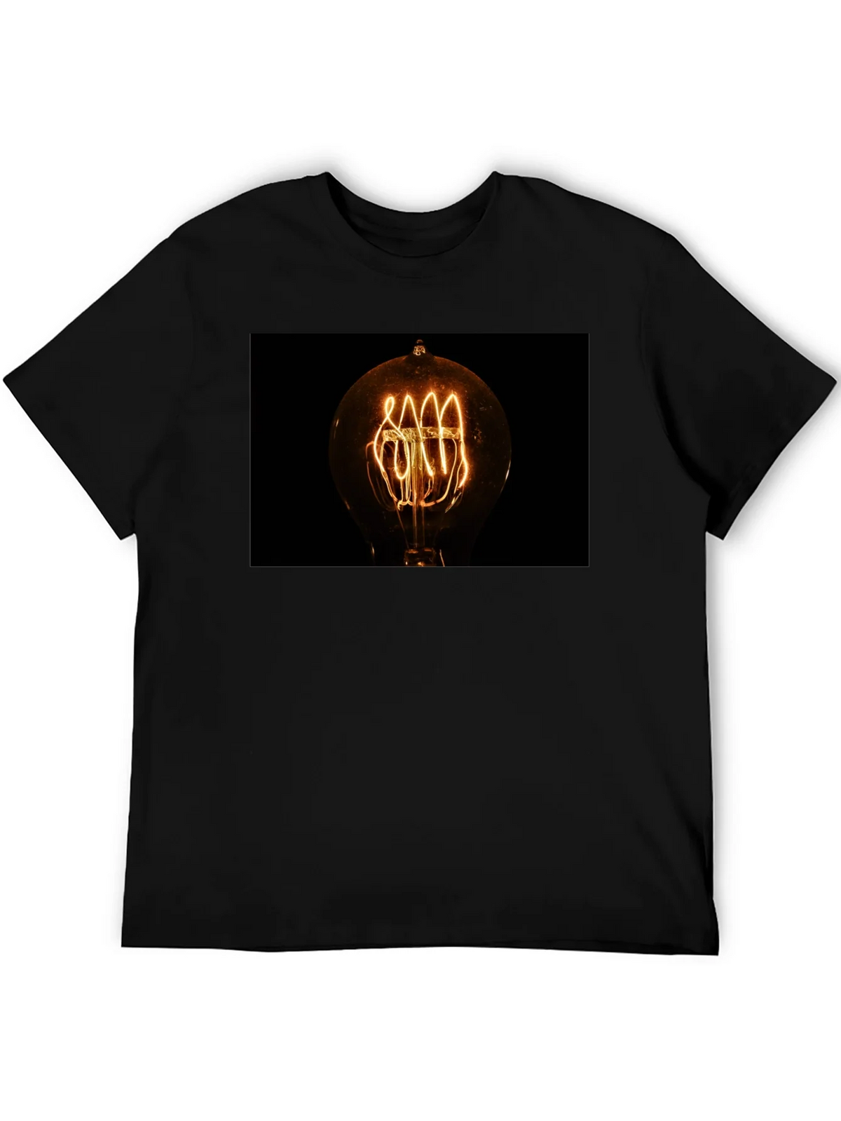 Vintage Filament Bulb Graphic Tee product image 2