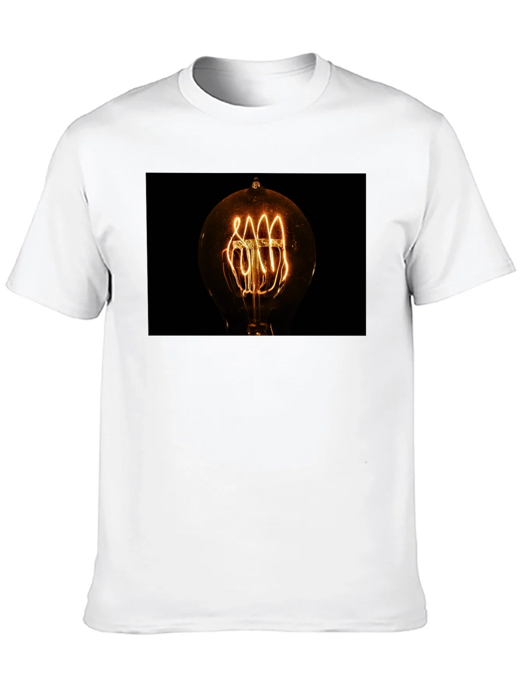 Vintage Filament Bulb Graphic Tee product image 6