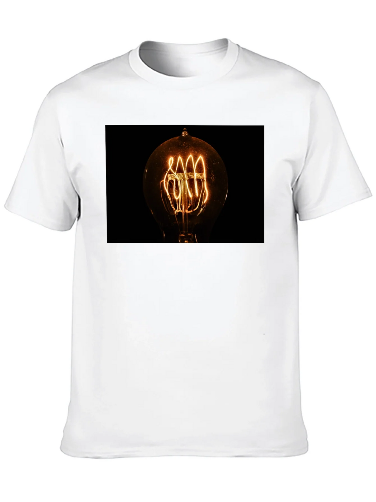 Vintage Filament Bulb Graphic Tee product image 6