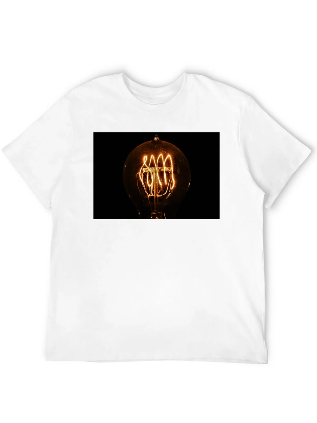 Vintage Filament Bulb Graphic Tee product image 8
