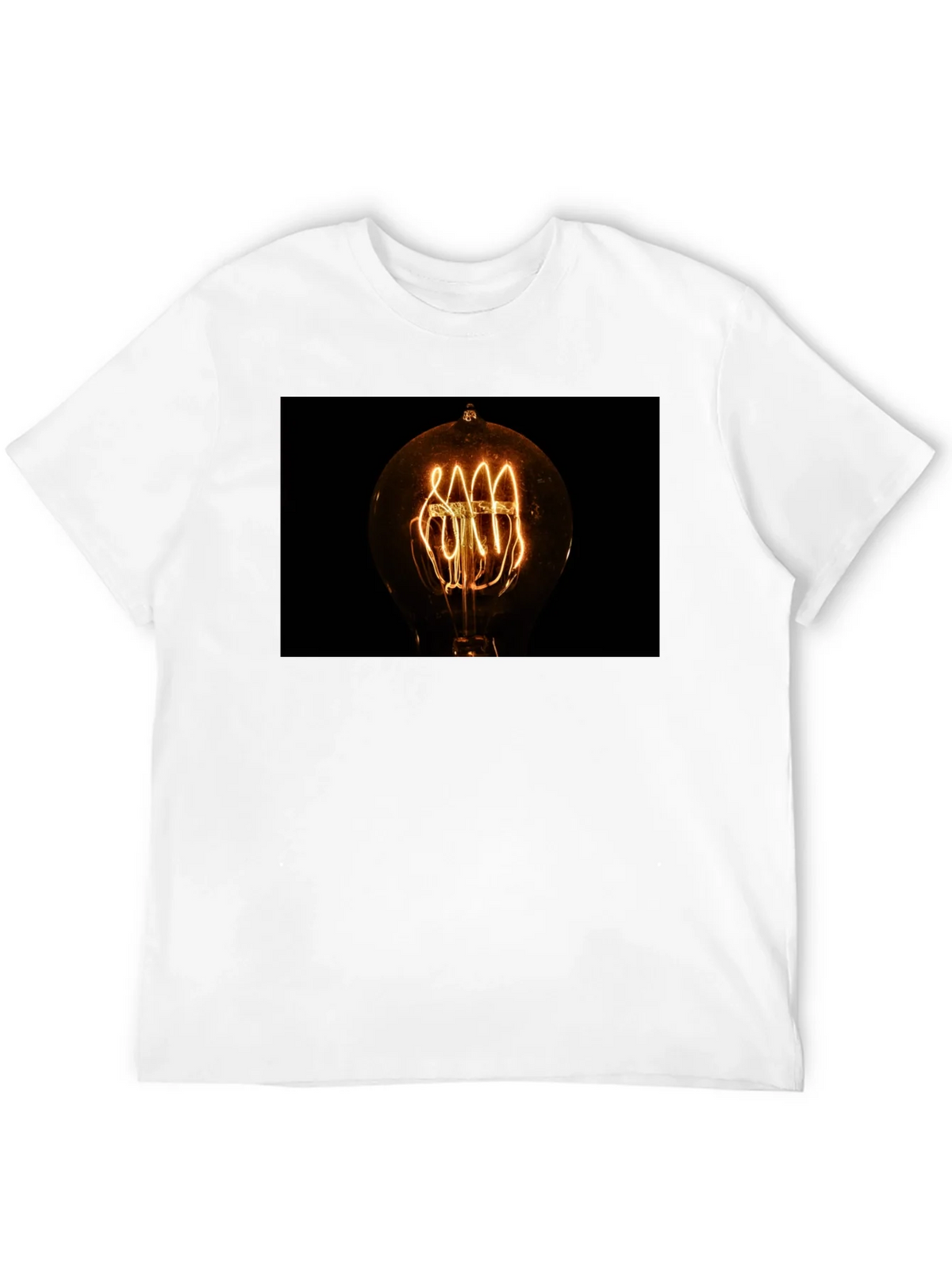 Vintage Filament Bulb Graphic Tee product image 8