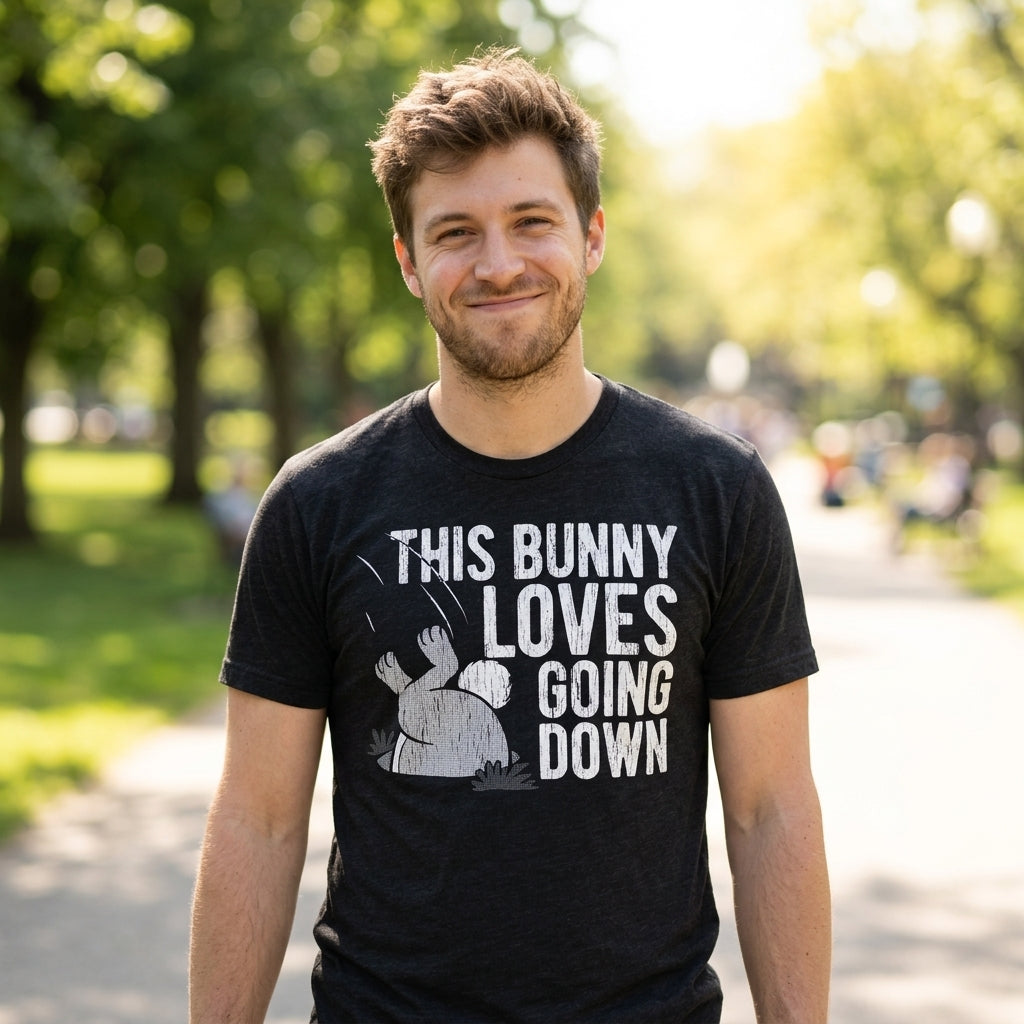This Bunny Lovers Going Down Men's T Shirt product image 2