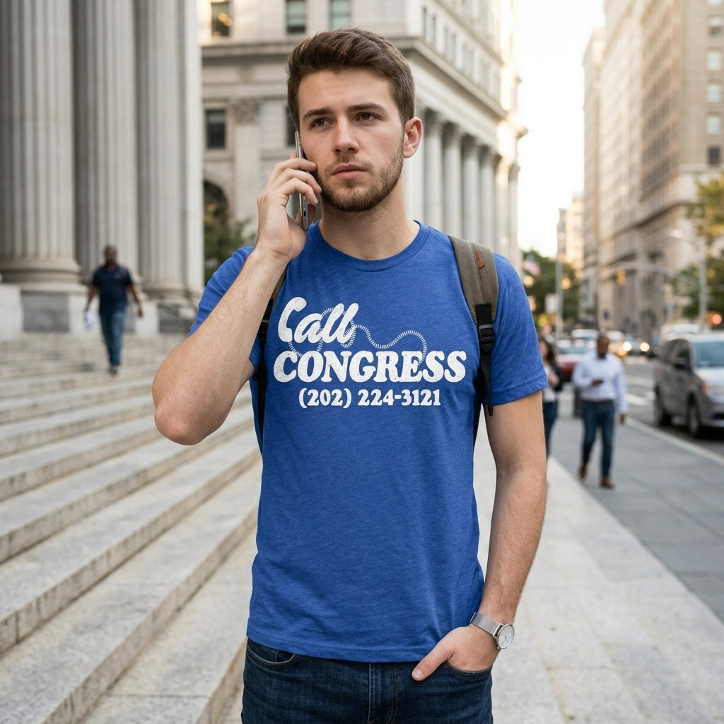 Call Congress 202 224 3121 Men's T Shirt product image 2