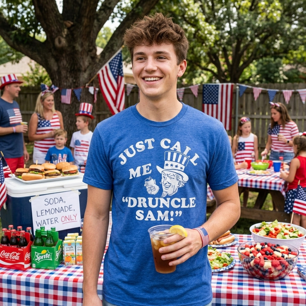 Druncle Sam Men's T Shirt product image 4