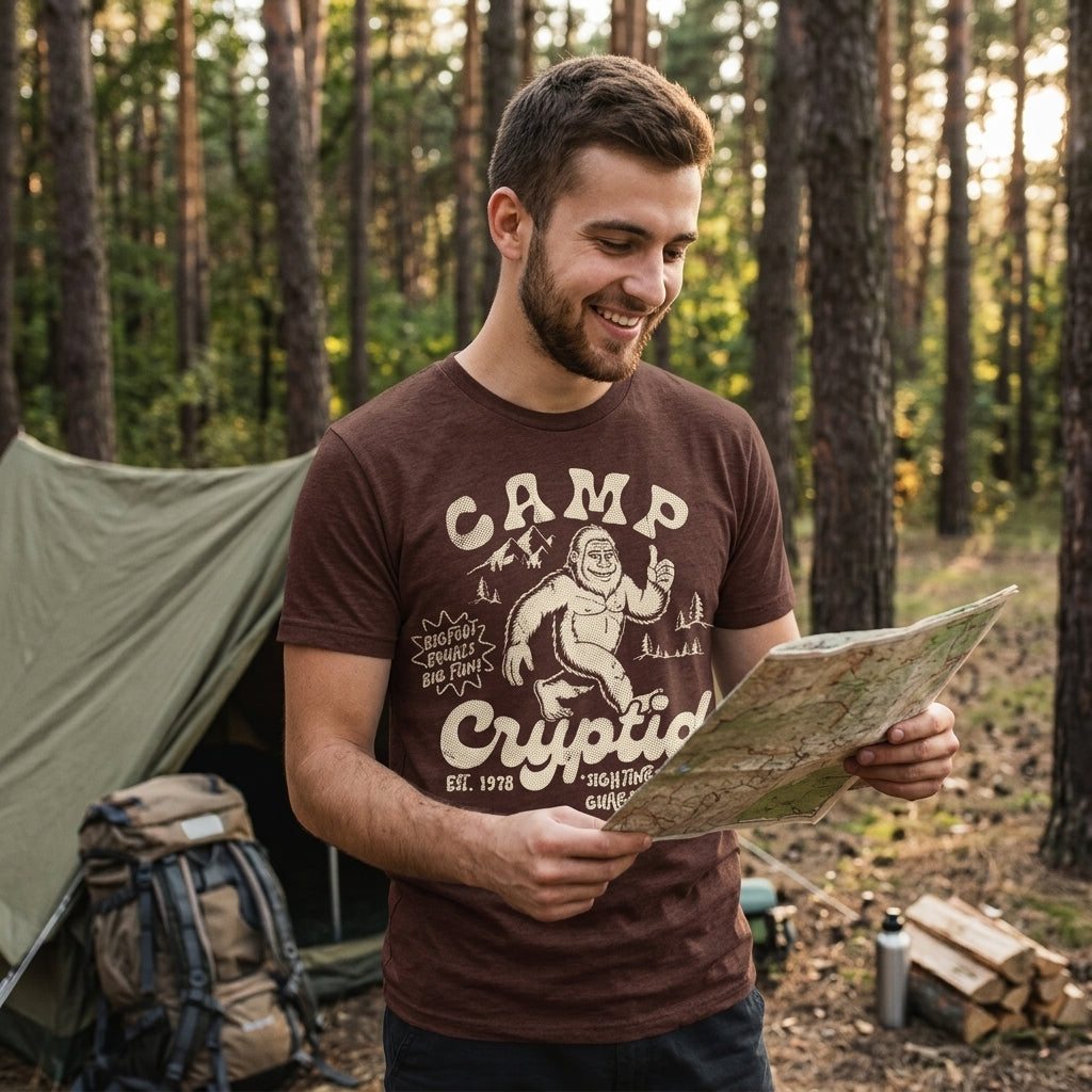 Camp Cryptid Men's T Shirt product image 2