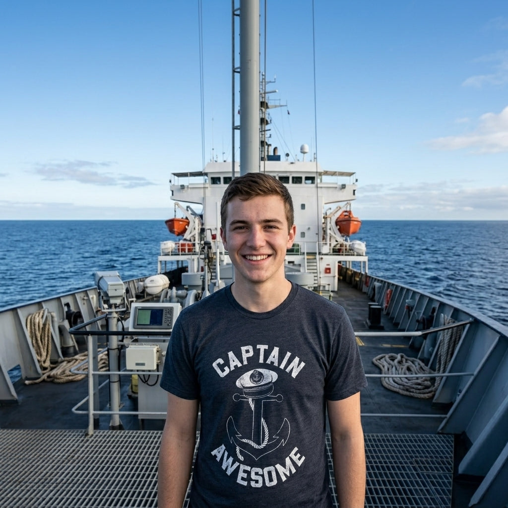 Captain Awesome Men's T Shirt product image 2