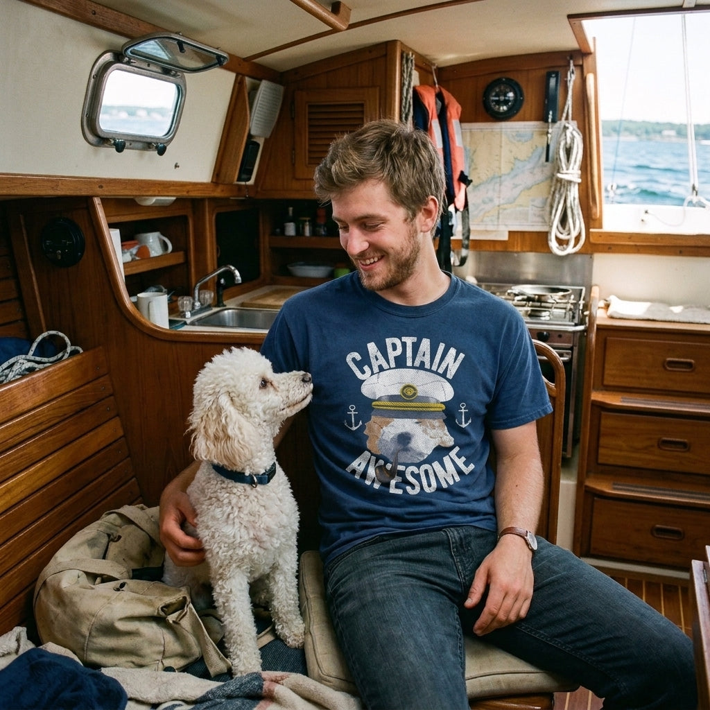 Captain Awesome Men's T Shirt product image 4