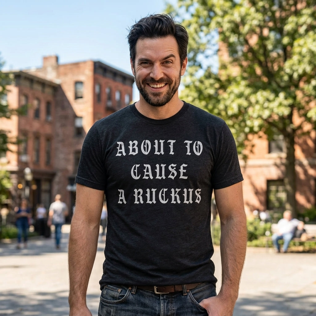 About To Cause A Ruckus Men's T Shirt product image 2