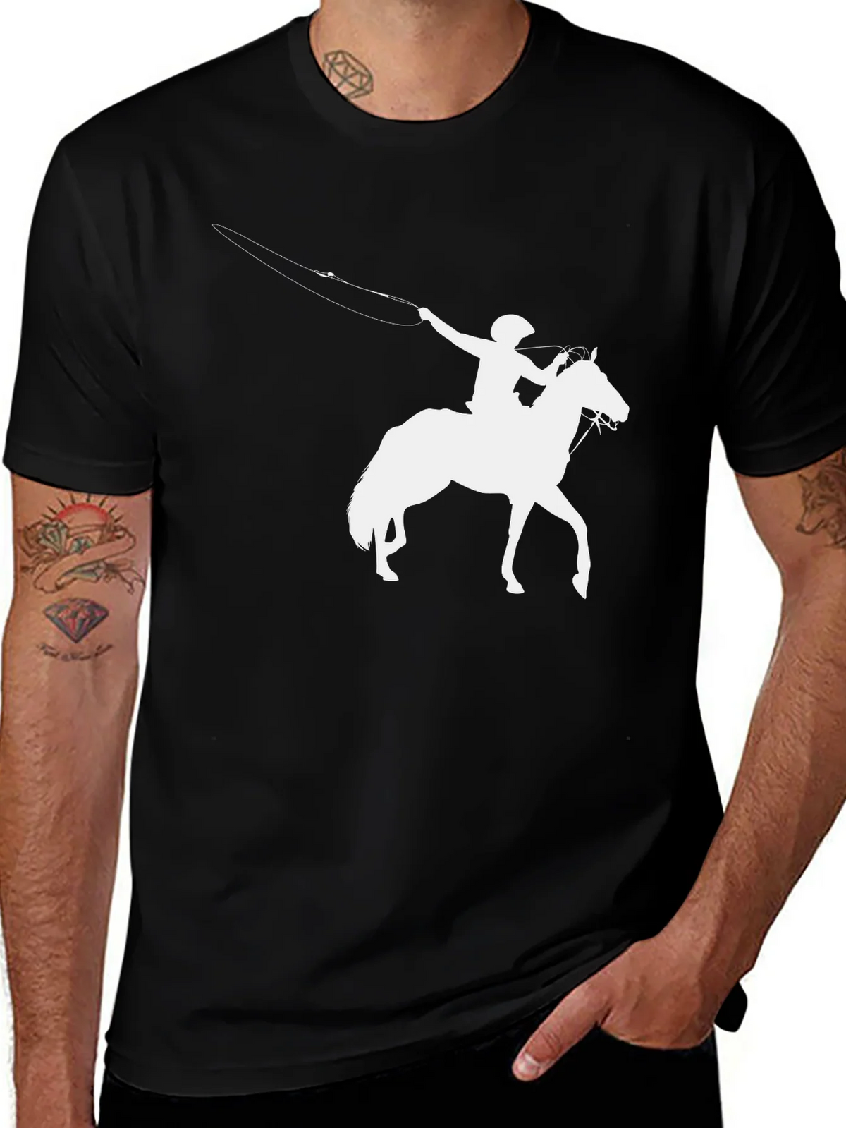 Cowboy Horse Lasso T-Shirt product image 1