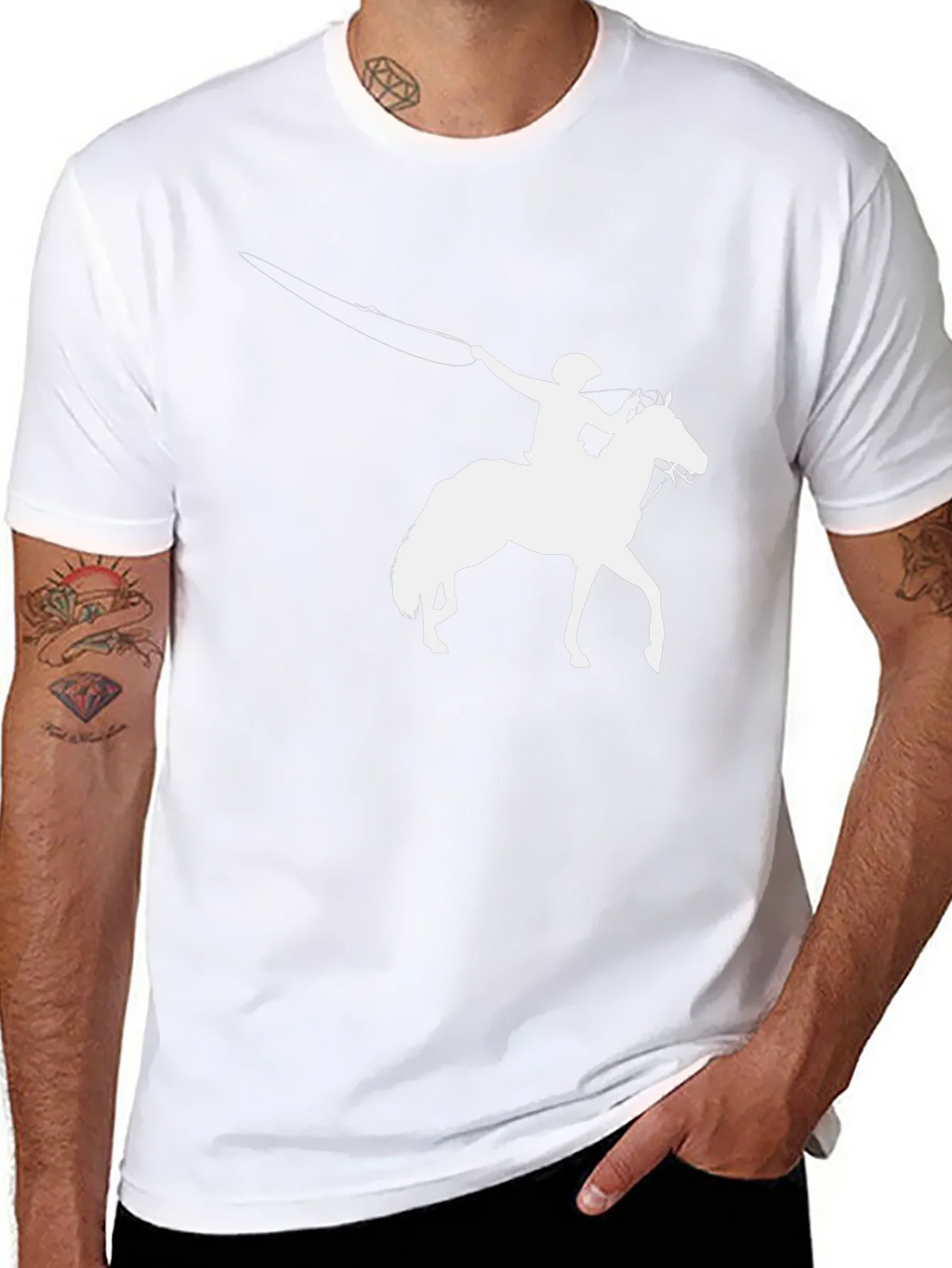 Cowboy Horse Lasso T-Shirt product image 7