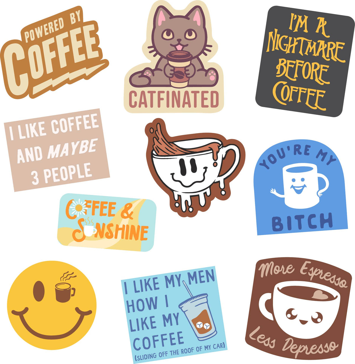 Coffee Stickers