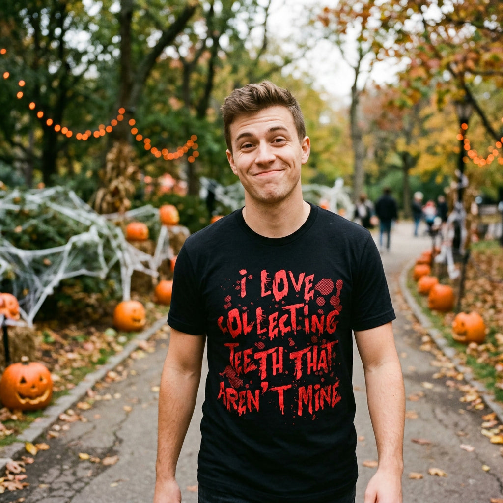 I Love Collecting Teeth Men's T Shirt product image 2