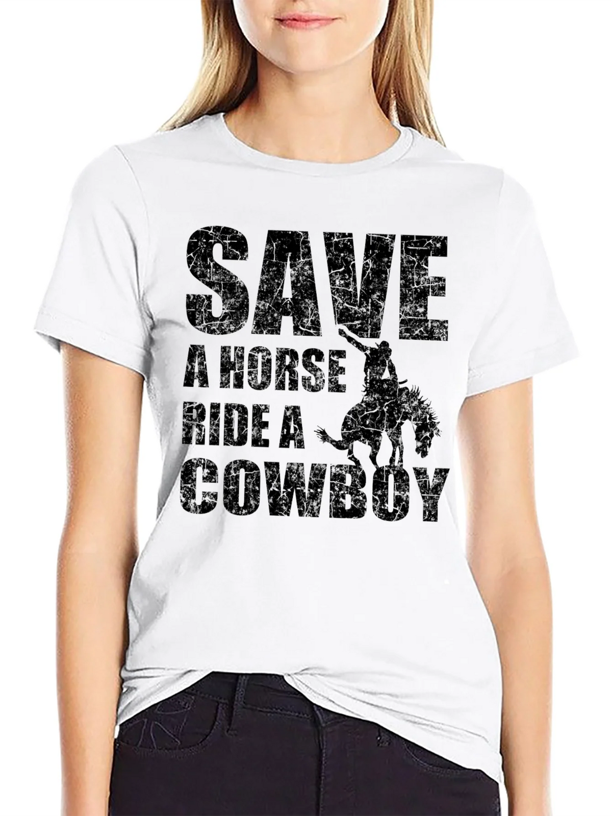 Save A Horse Ride A Cowboy Graphic Tee product image 6