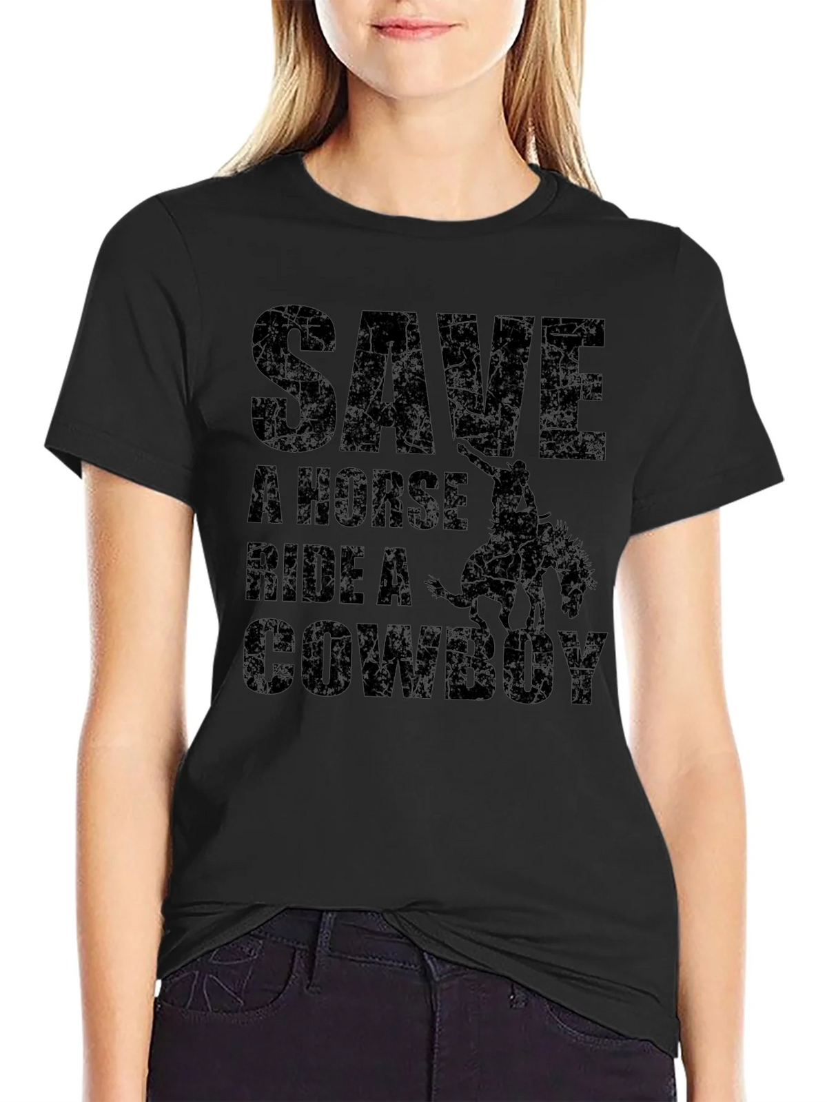 Save A Horse Ride A Cowboy Graphic Tee product image 2