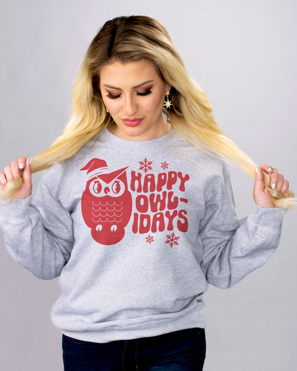 Happy Owlidays Sweatshirt product image 2