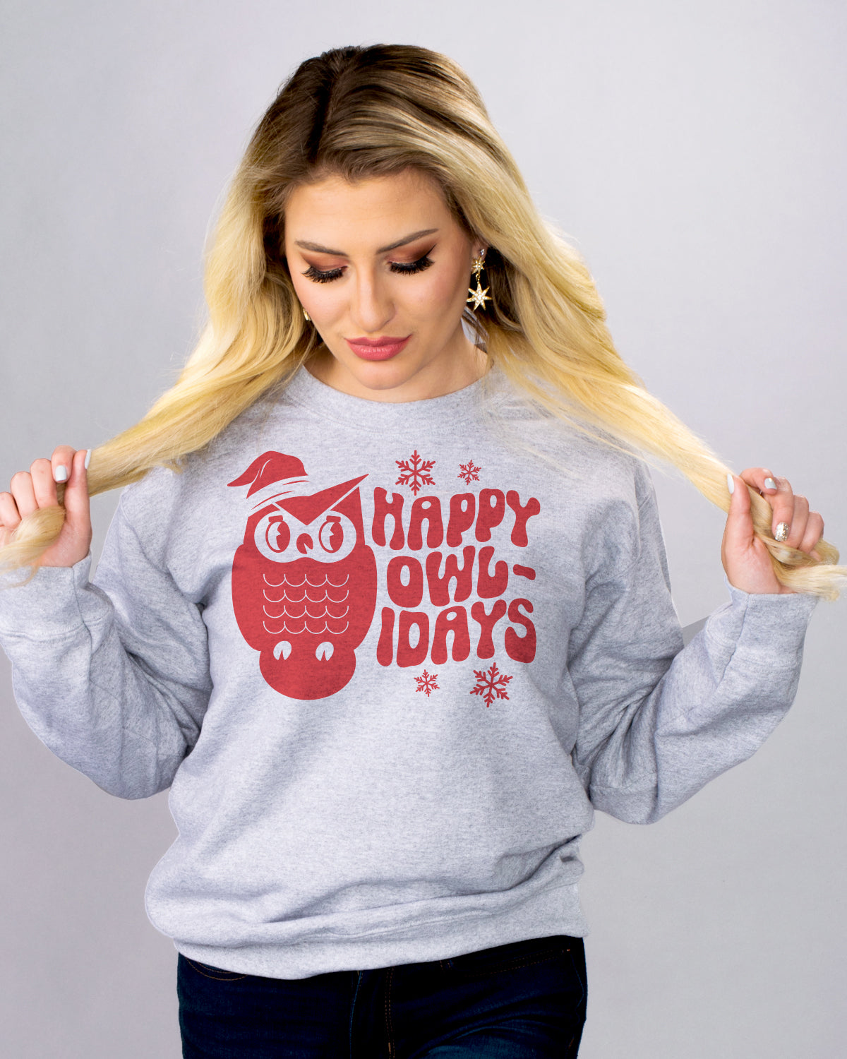 Happy Owlidays Sweatshirt product image 2