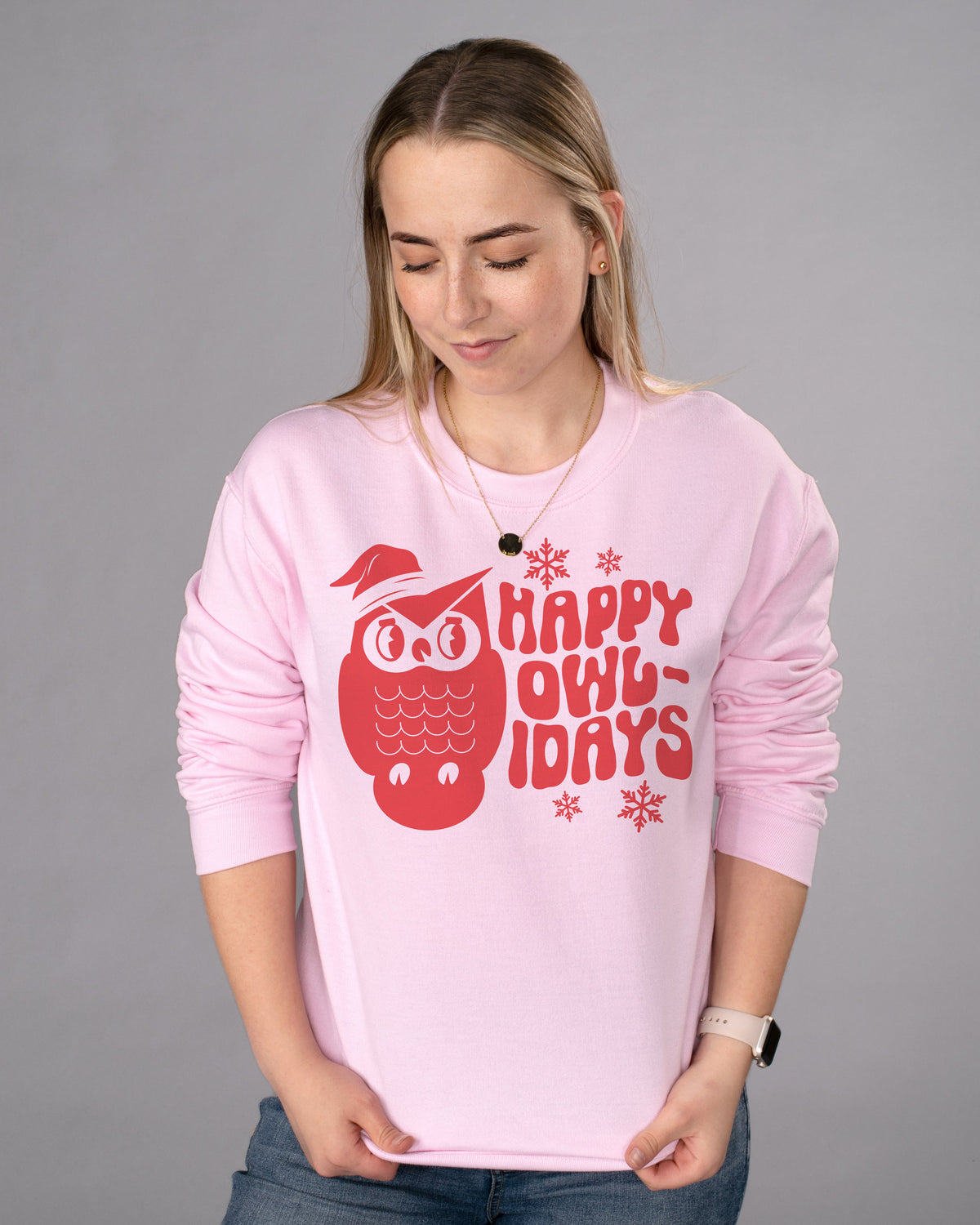 Happy Owlidays Sweatshirt product image 3