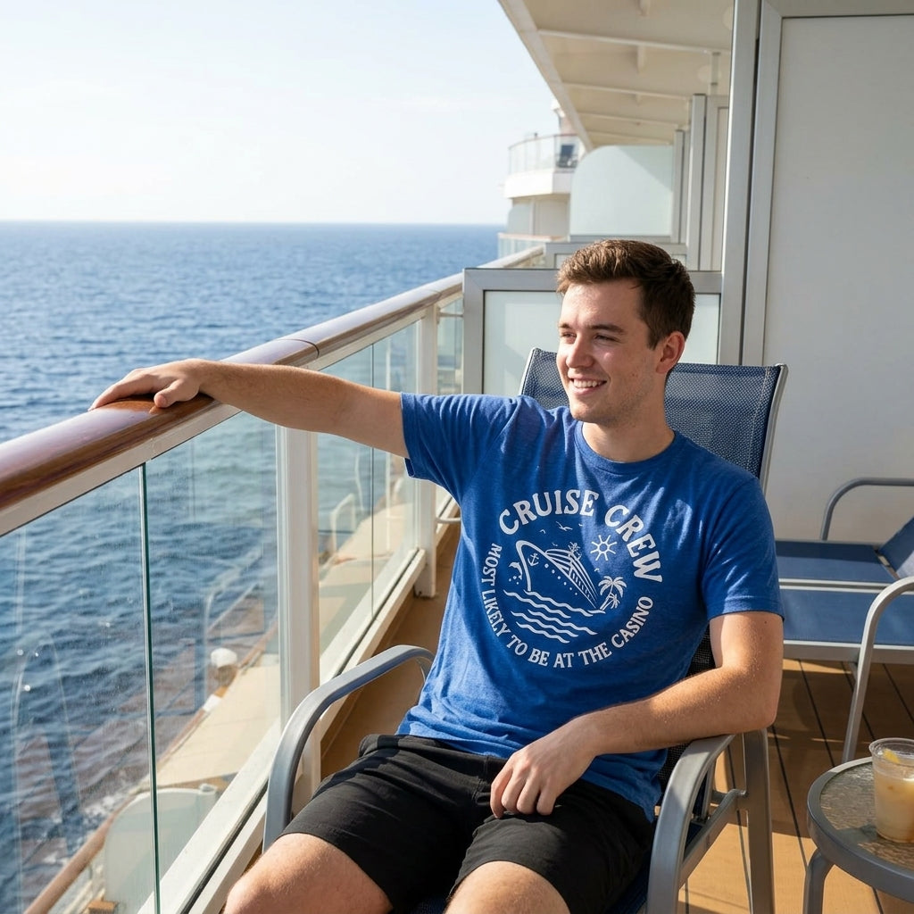 Cruise Crew Most Likely To Be At The Casino Men's T Shirt product image 4