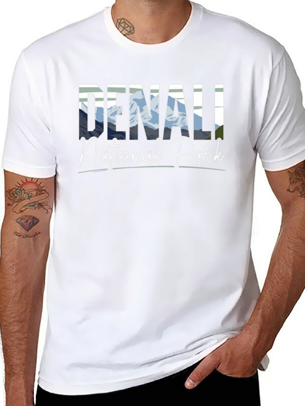 Denali National Park Black T-Shirt product image 7