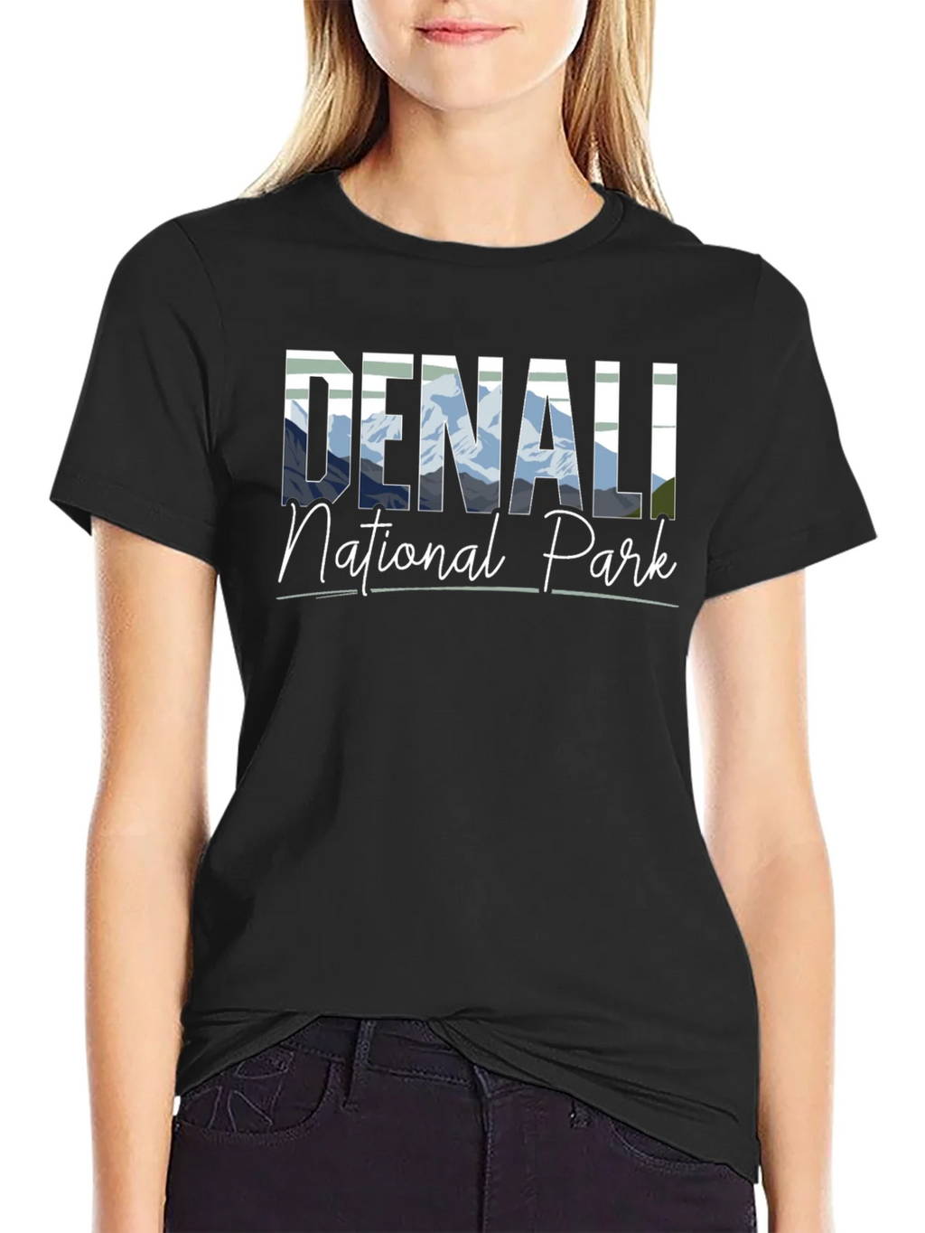 Denali National Park Black T-Shirt product image 2