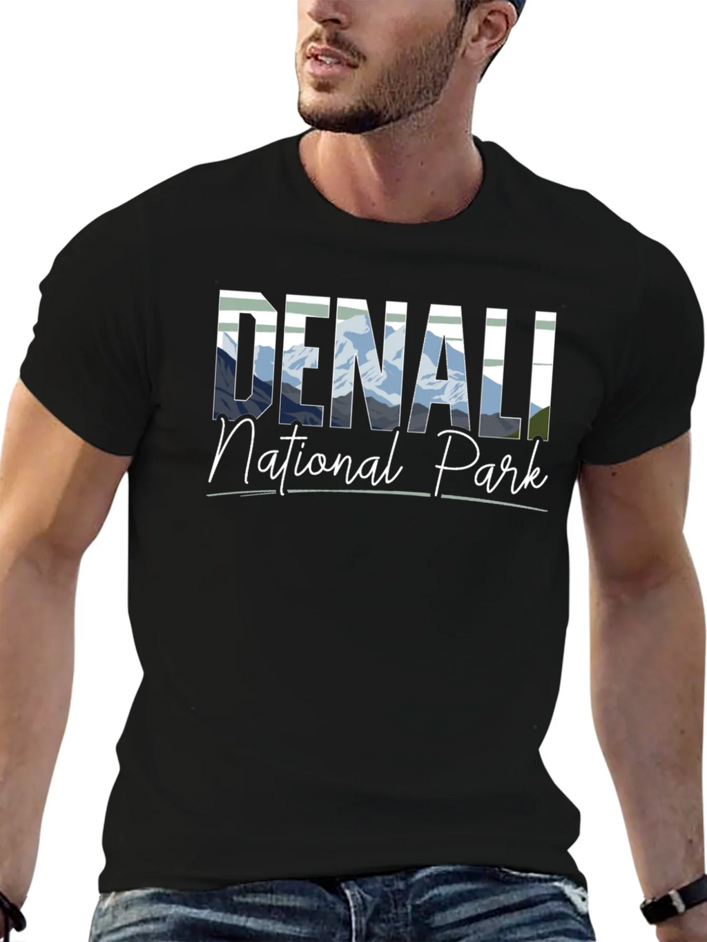 Denali National Park Black T-Shirt product image 6