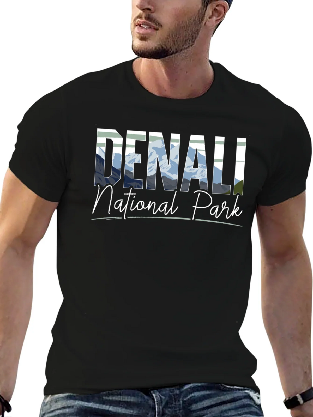 Denali National Park Black T-Shirt product image 6