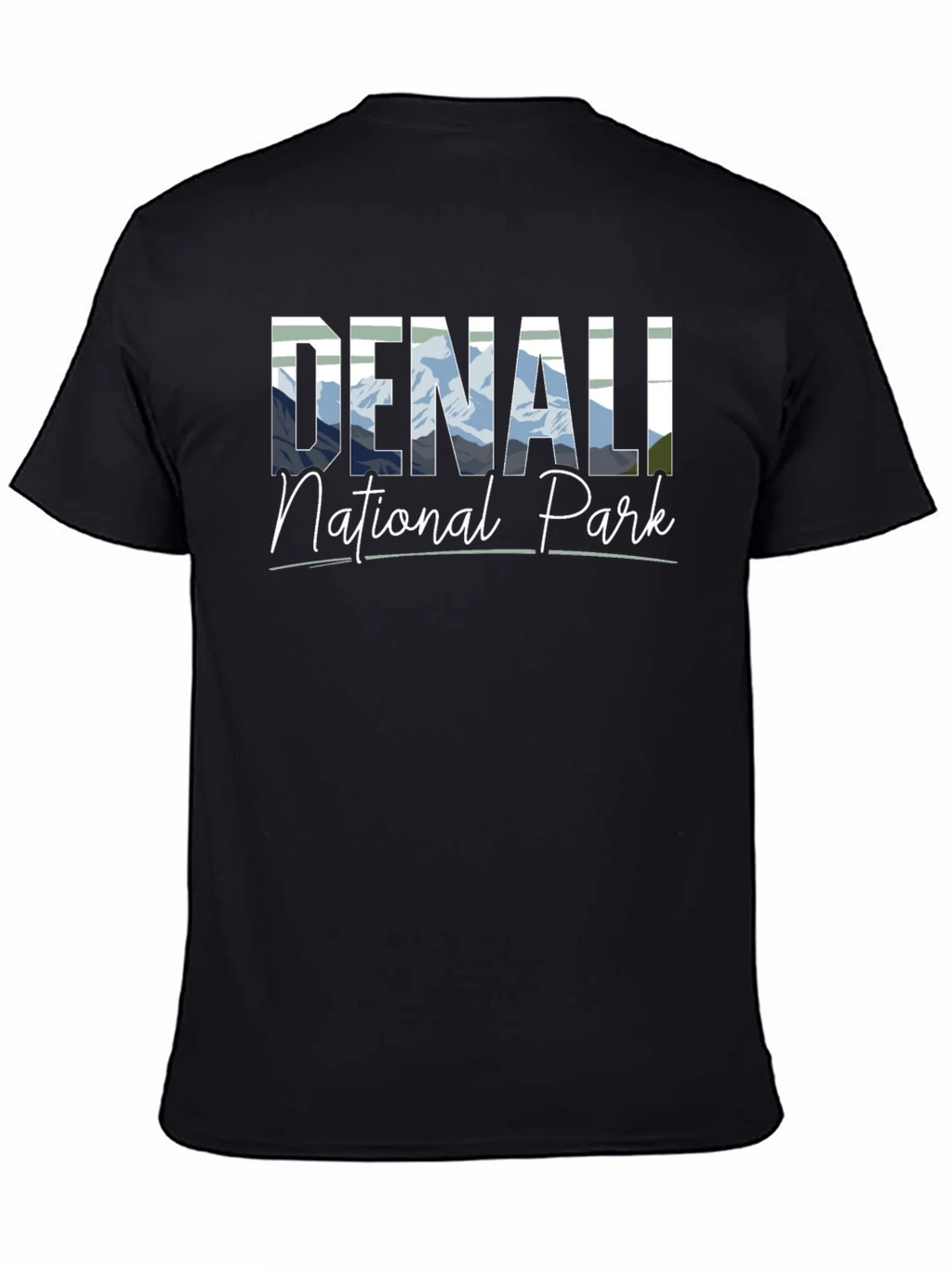 Denali National Park Black T-Shirt product image 4