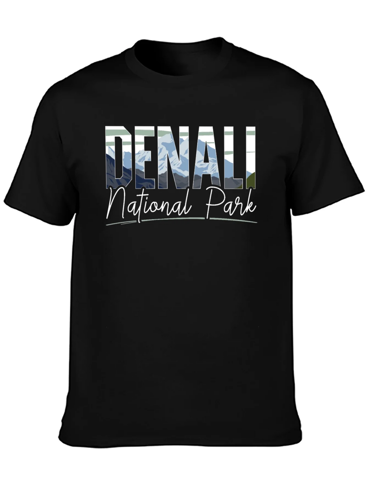 Denali National Park Black T-Shirt product image 3