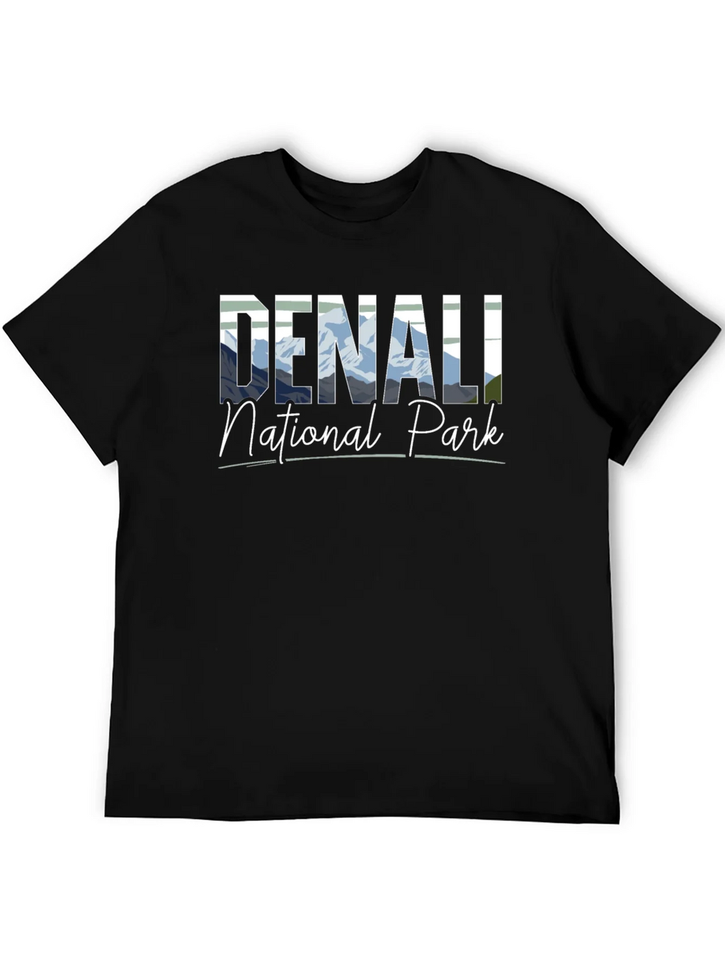 Denali National Park Black T-Shirt product image 5