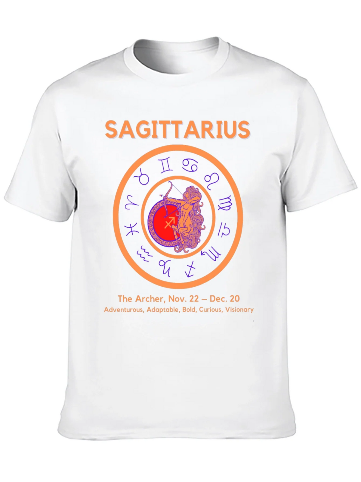 Sagittarius Zodiac T-Shirt - The Archer Tee product image 9