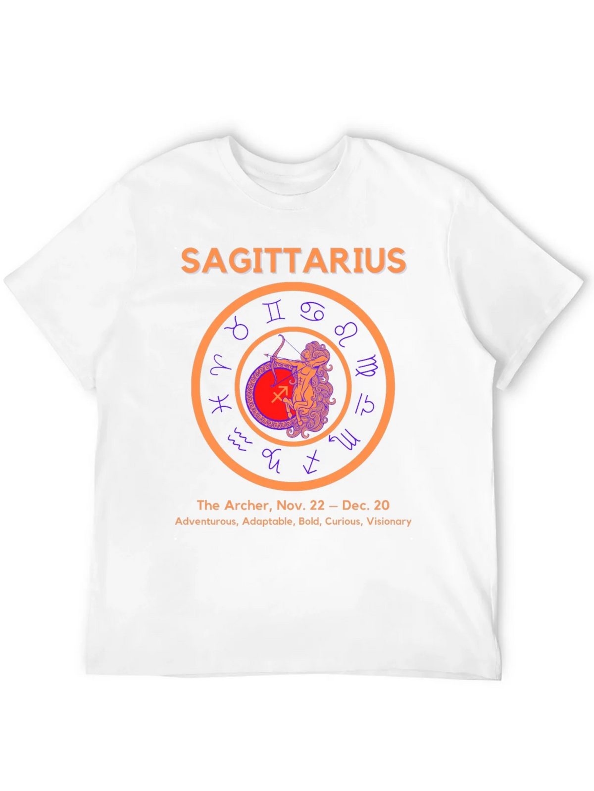 Sagittarius Zodiac T-Shirt - The Archer Tee product image 11