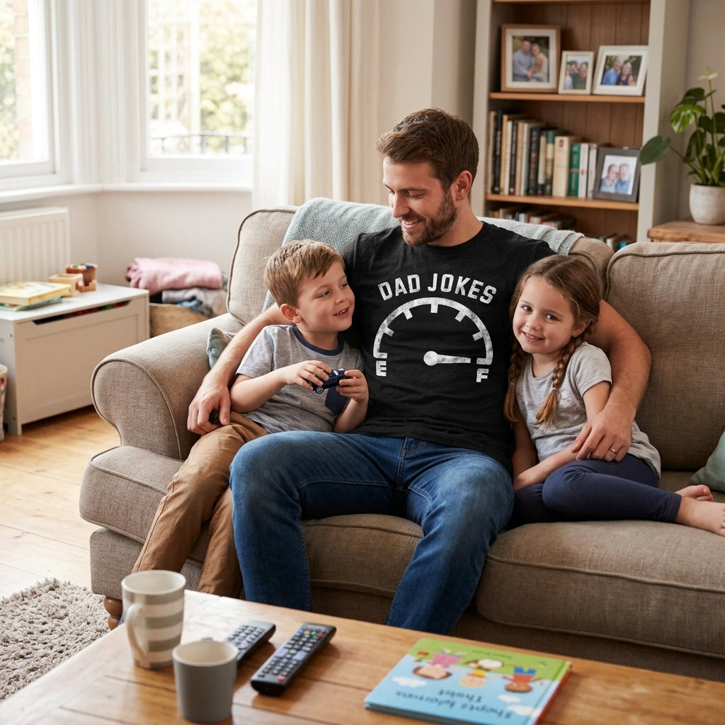 Dad Jokes Gas Meter Men's T Shirt product image 4
