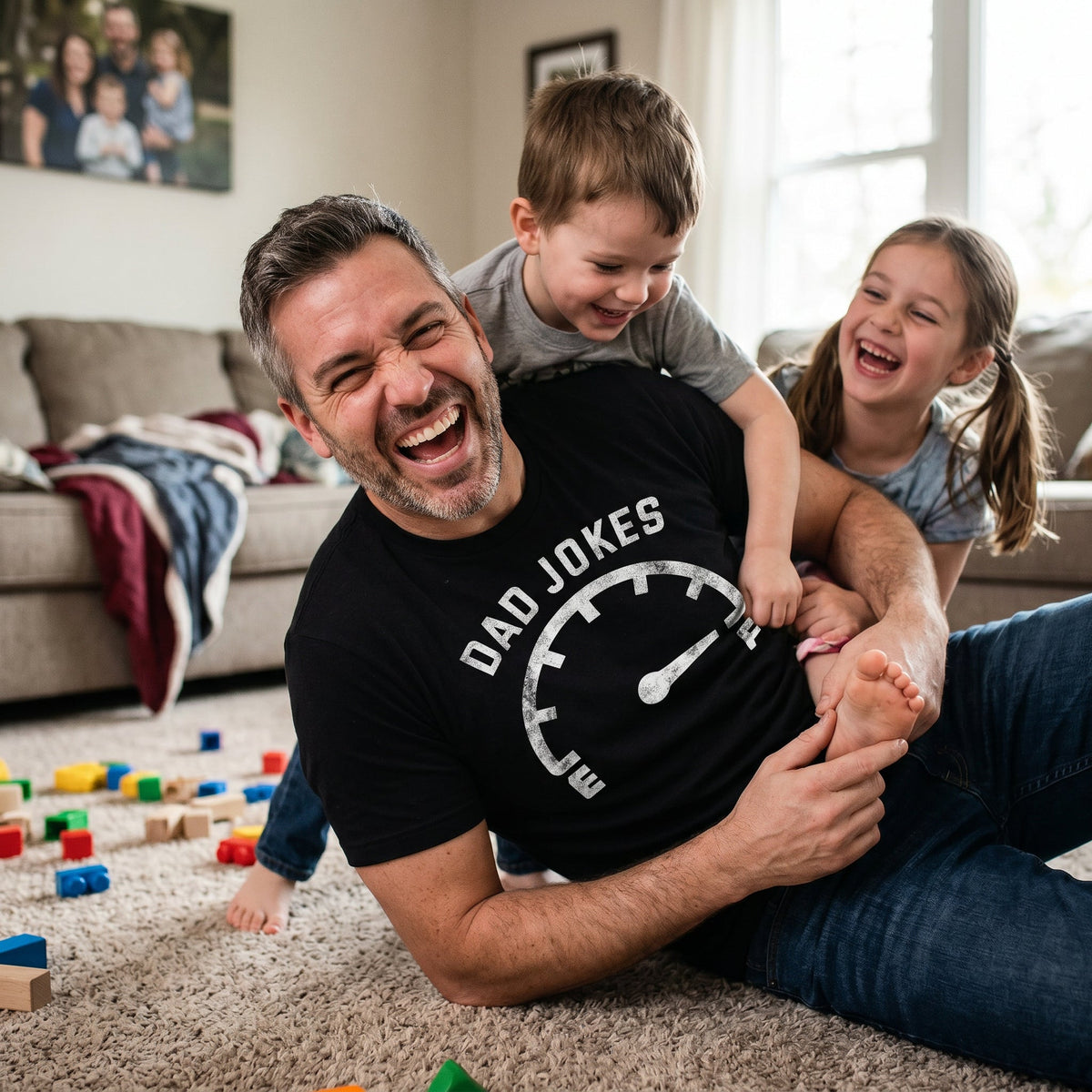 Dad Jokes Gas Meter Men's T Shirt product image 2