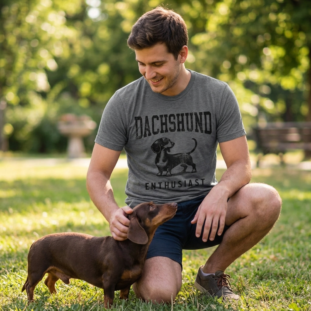 Daschund Enthusiast Men's T Shirt product image 2