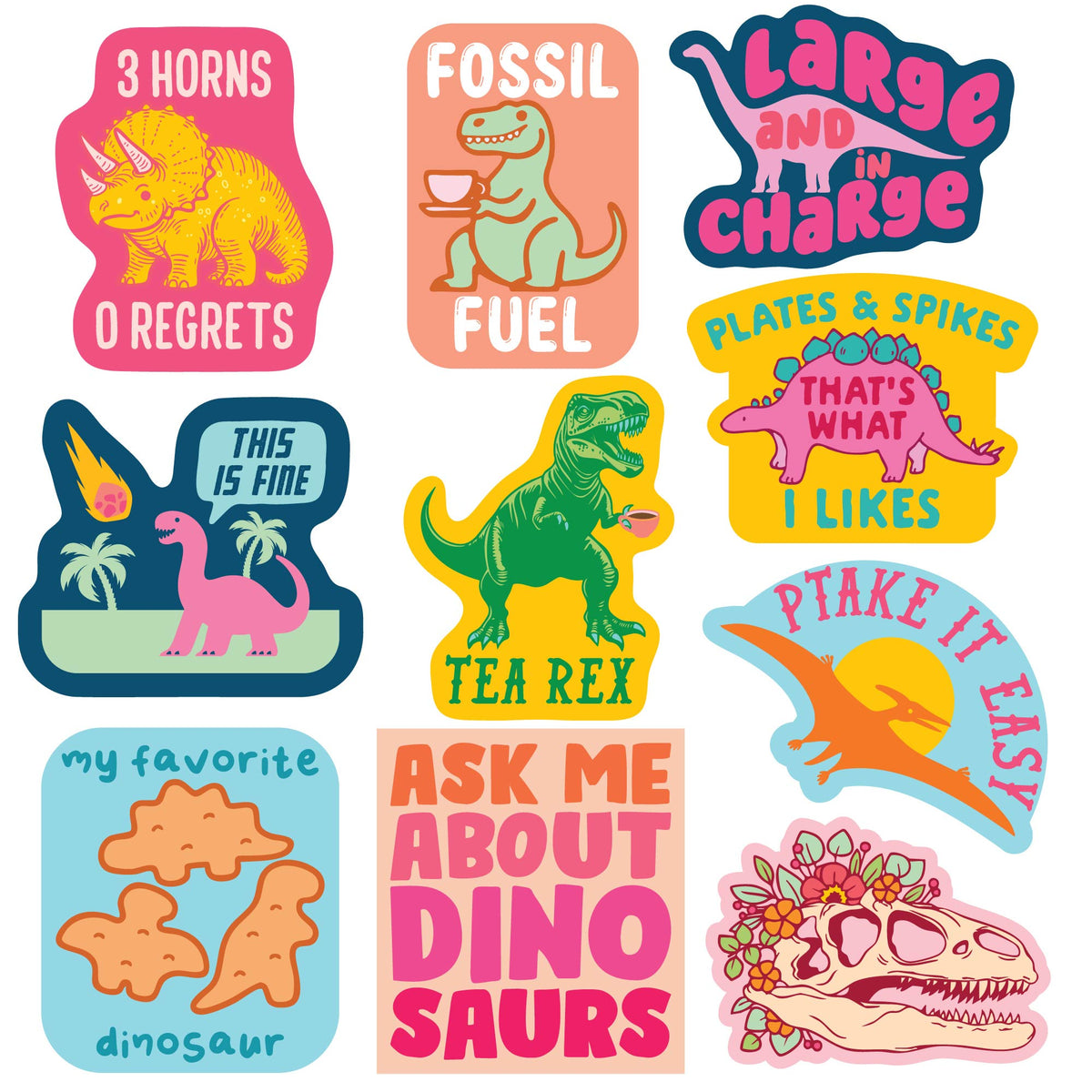 Dinosaur Stickers