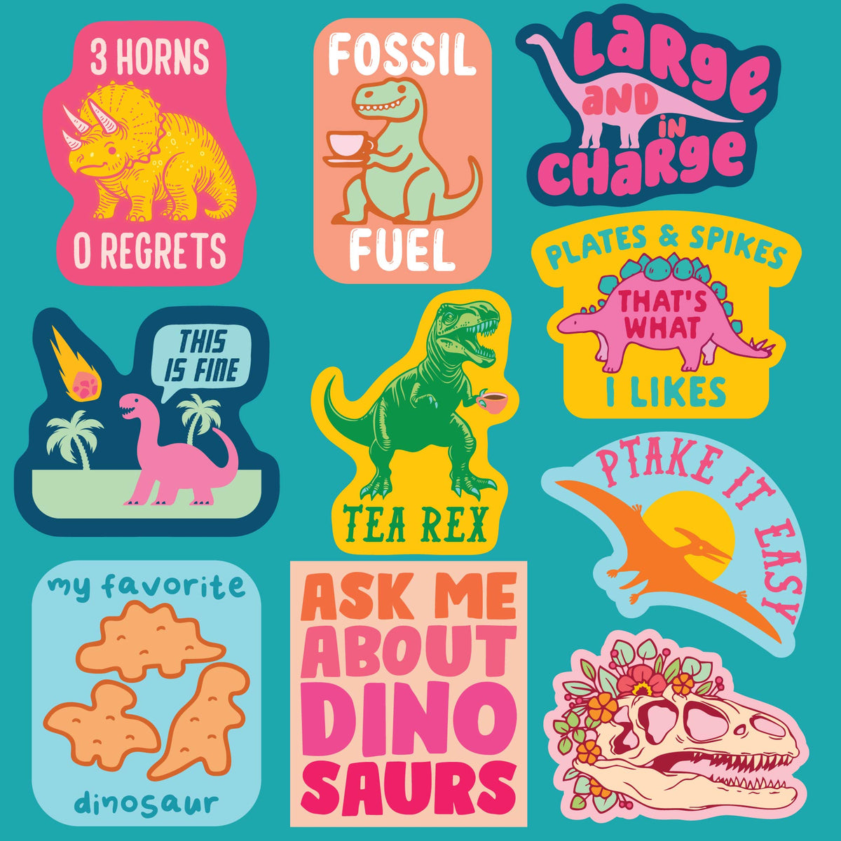 Dinosaur Stickers