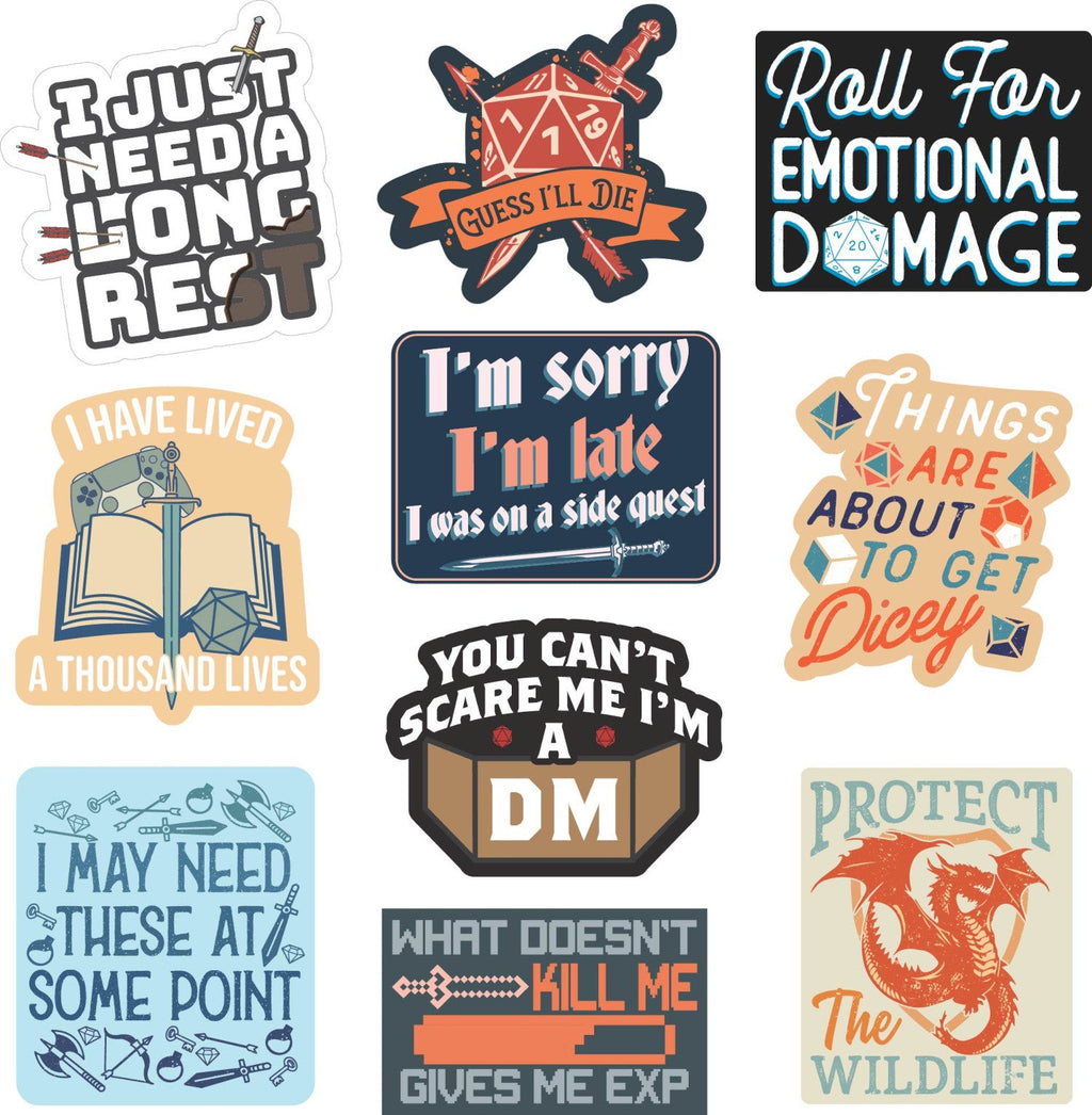 RPG Stickers