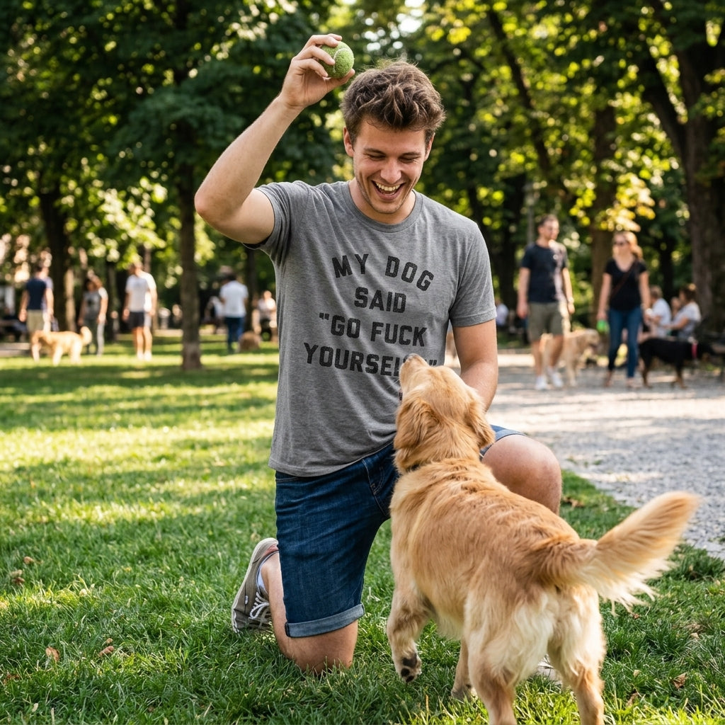 My Dog Said Go Fuck Yourself Men's T Shirt product image 2
