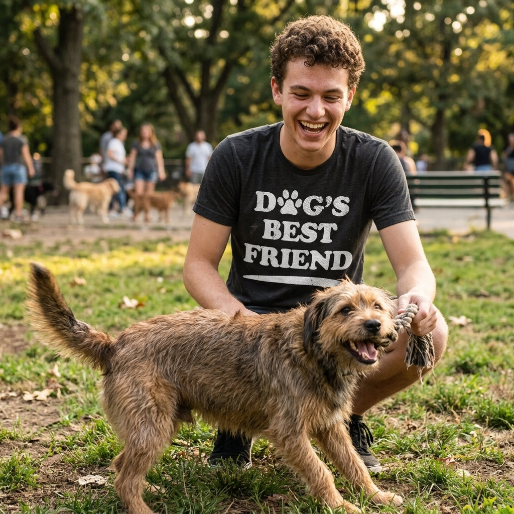 Dogs Best Friend Men's T Shirt product image 4