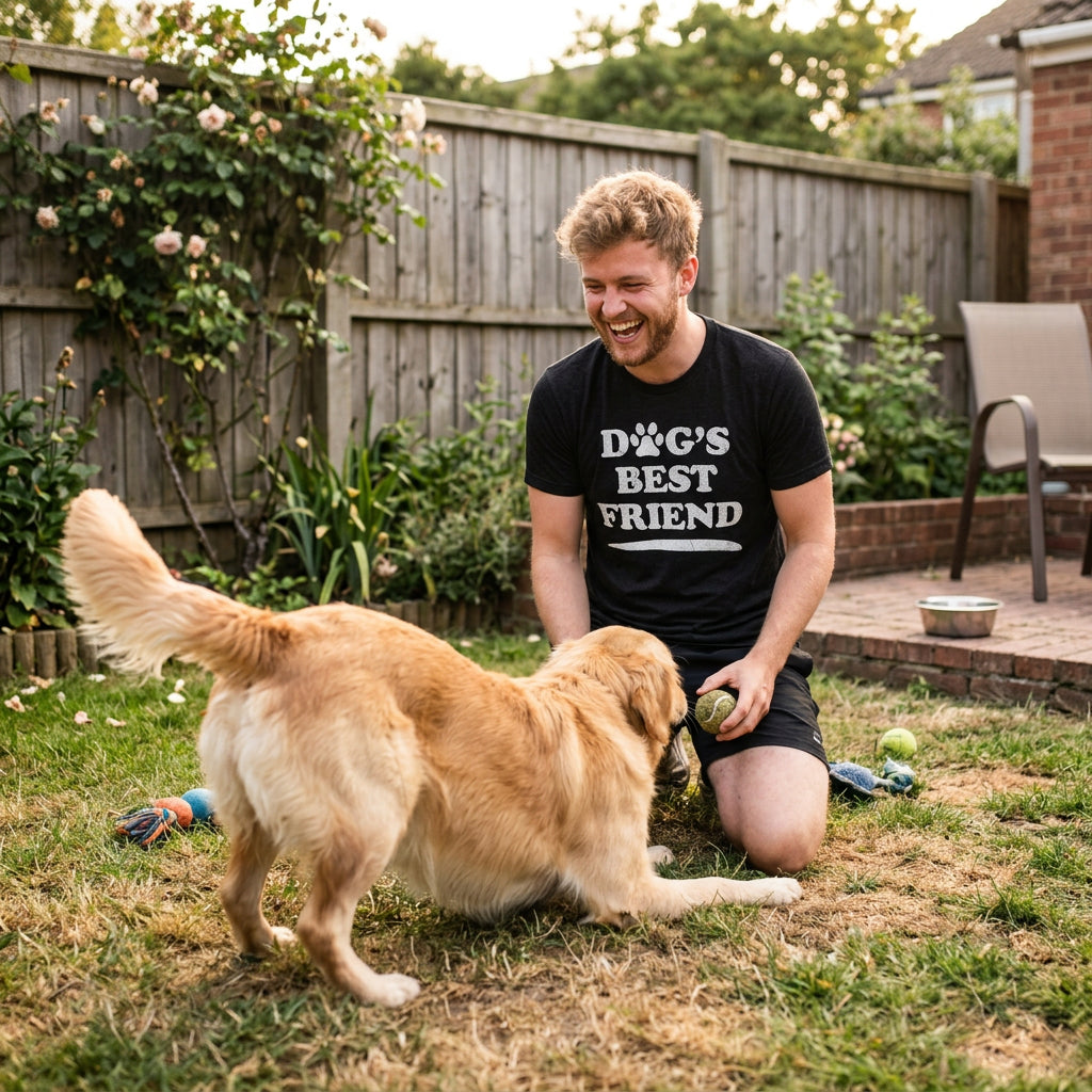 Dogs Best Friend Men's T Shirt product image 2